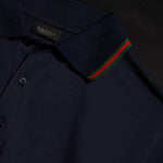 image, Premium Gucci Cotton jersey piquet polo shirt