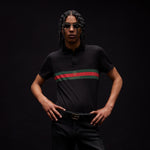image, Premium Gucci Cotton jersey polo shirt with print