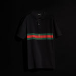 image, Premium Gucci Cotton jersey polo shirt with print