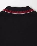 image, Premium Versace Embroidered-Logo Cotton Piqué Polo