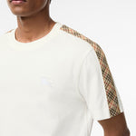 image, Premium Burberry Slim Fit Check Trim Cotton T-shirt