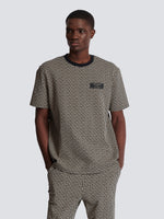 image, Premium Balmain PB Labyrinth jacquard T-shirt