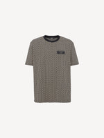 image, Premium Balmain PB Labyrinth jacquard T-shirt