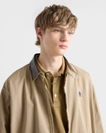 image, Premium Prada Garment-dyed cotton polo shirt