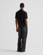 image, Premium Prada Piqué polo shirt with Re-Nylon details