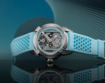 image, Jacob & Co. Epic X Titanium Powder Blue Neoralithe Inner Ring (Wonders of India Edition)