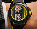 image, Jacob & Co. Epic X Bridges Black Steel (Yellow)