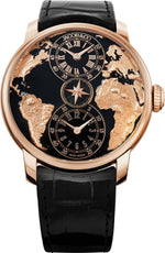 image, Jacob & Co. The World Is Yours Dual Time Zone Black