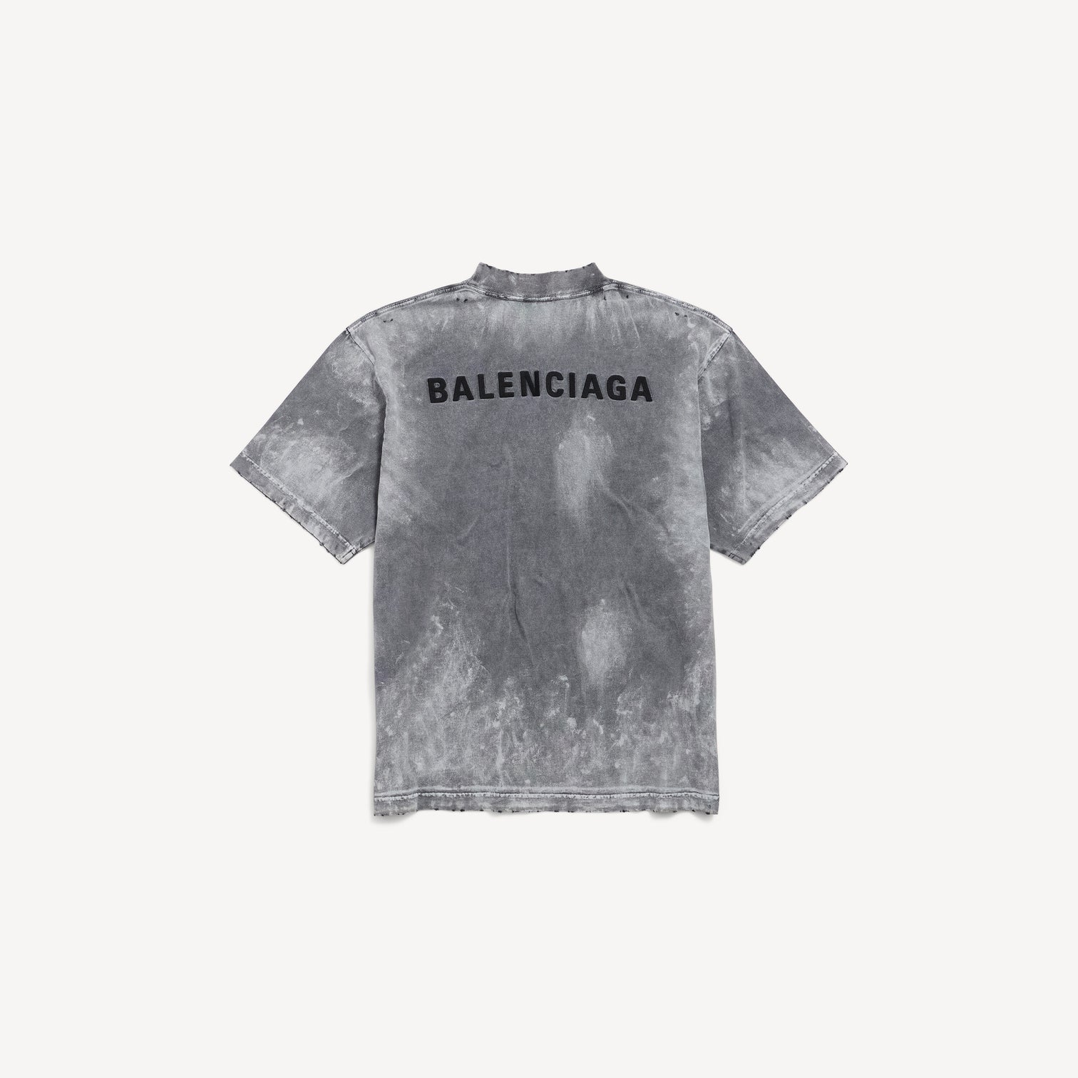 Premium Balenciaga Men's Balenciaga Back Medium Fit T-shirt in Grey