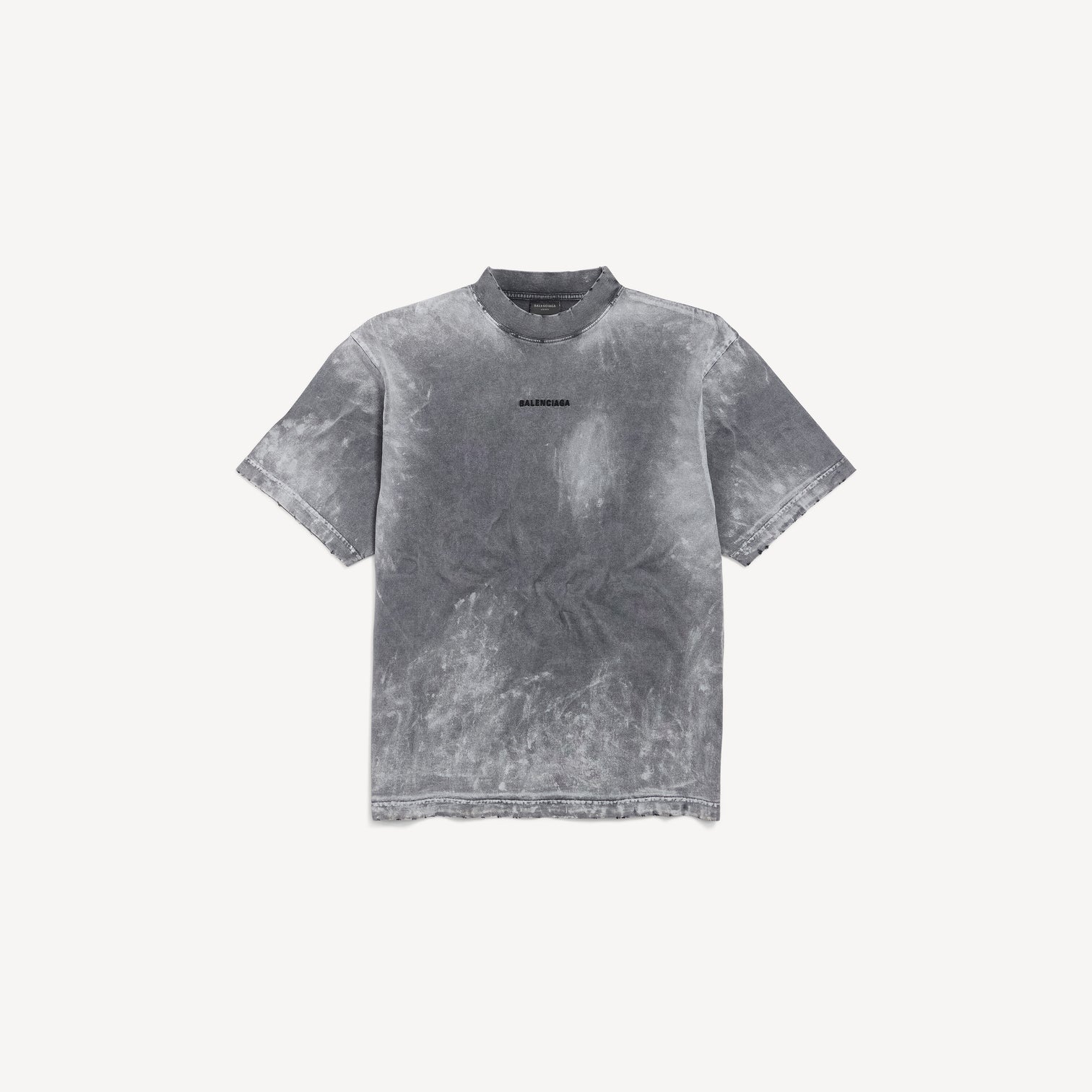 Premium Balenciaga Men's Balenciaga Back Medium Fit T-shirt in Grey
