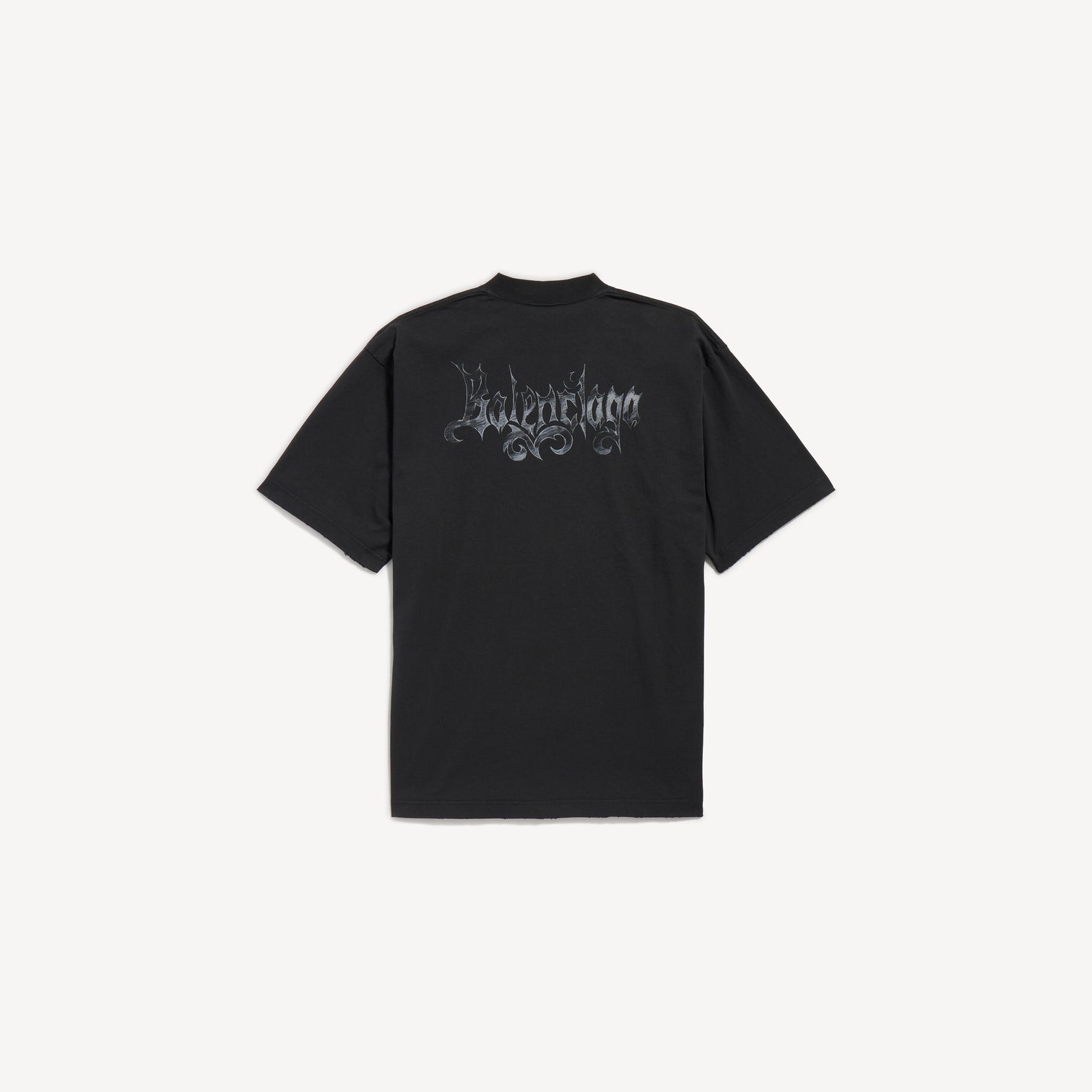 Premium Balenciaga Men's Sketchy Medium Fit T-shirt in Black