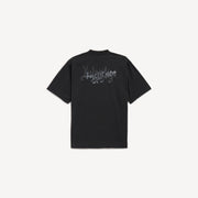 Premium Balenciaga Men's Sketchy Medium Fit T-shirt in Black