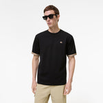 image, Premium Burberry Relaxed Fit Check Trim Cotton T-shirt