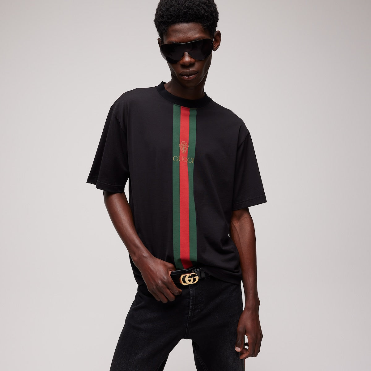 Premium Gucci Cotton jersey T-shirt with print