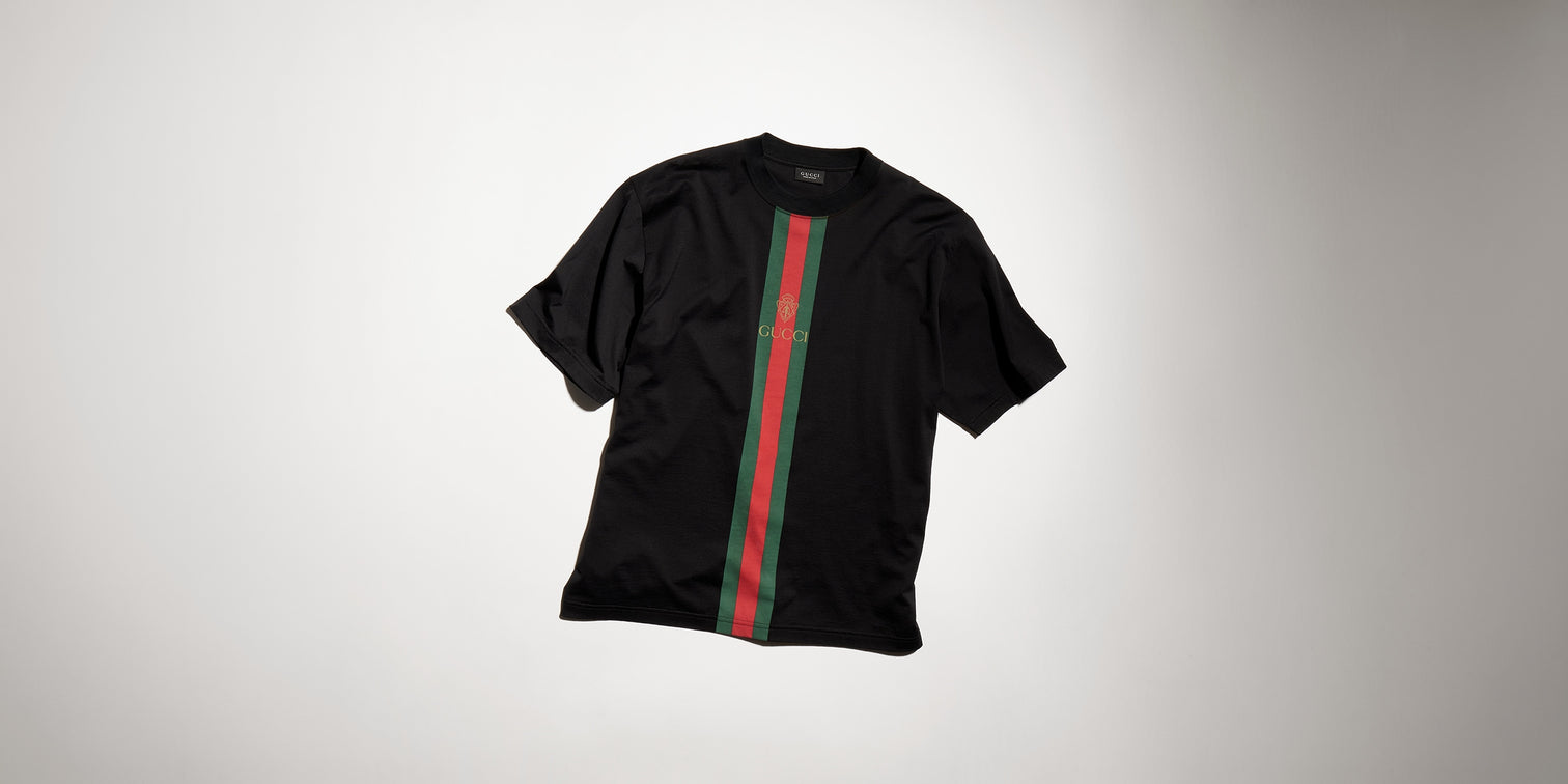 Premium Gucci Cotton jersey T-shirt with print