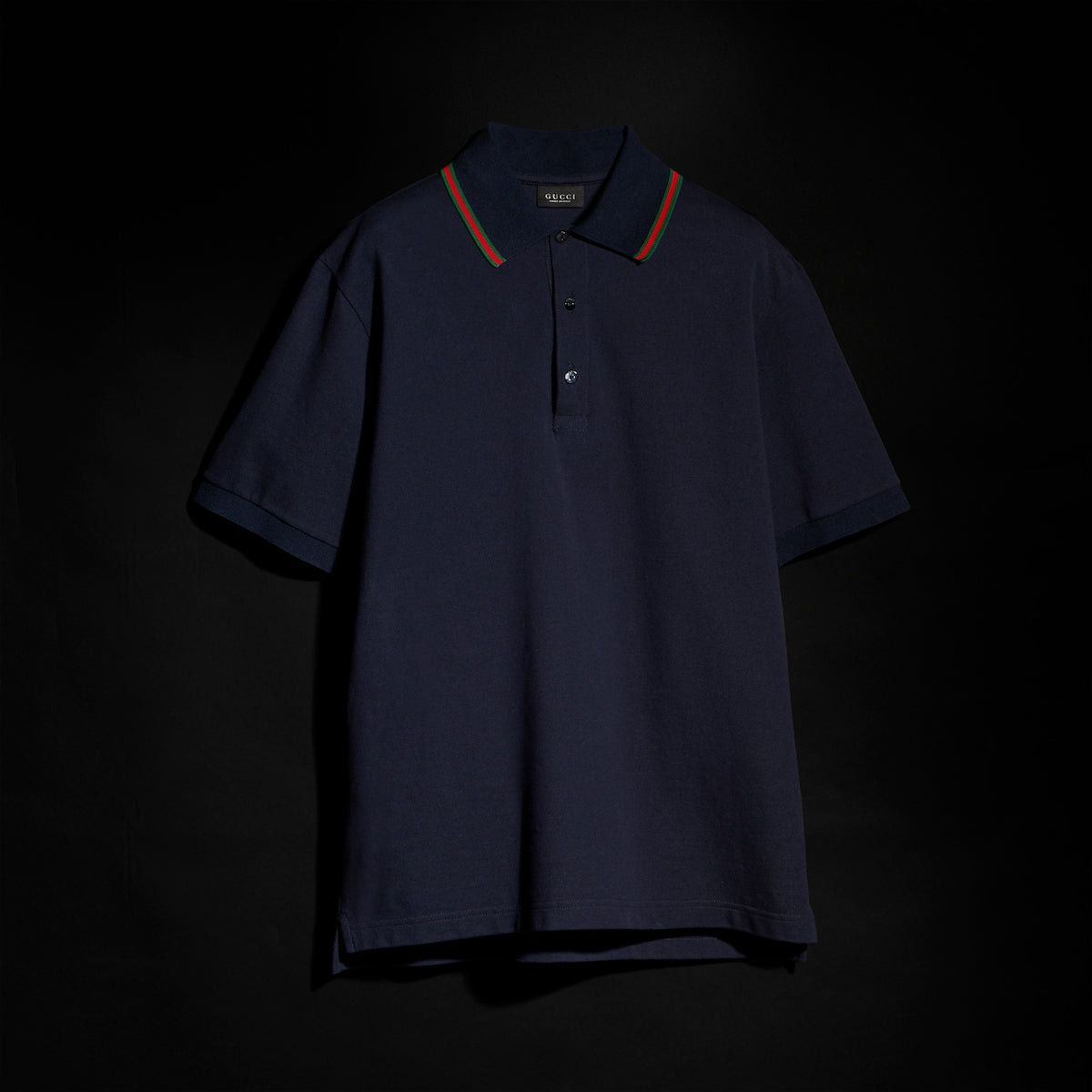 Premium Gucci Cotton jersey piquet polo shirt