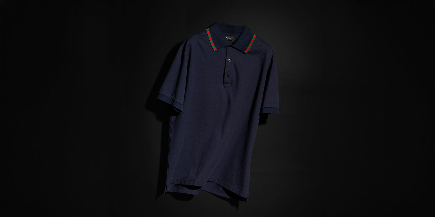 Premium Gucci Cotton jersey piquet polo shirt