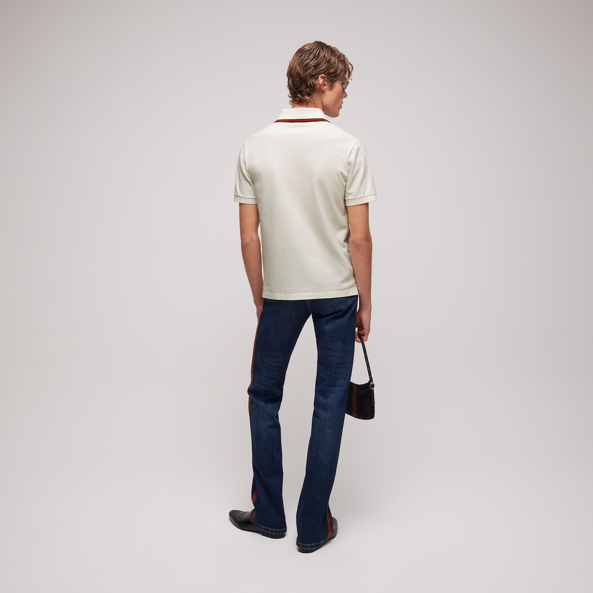 Premium Gucci Cotton jersey piquet polo shirt