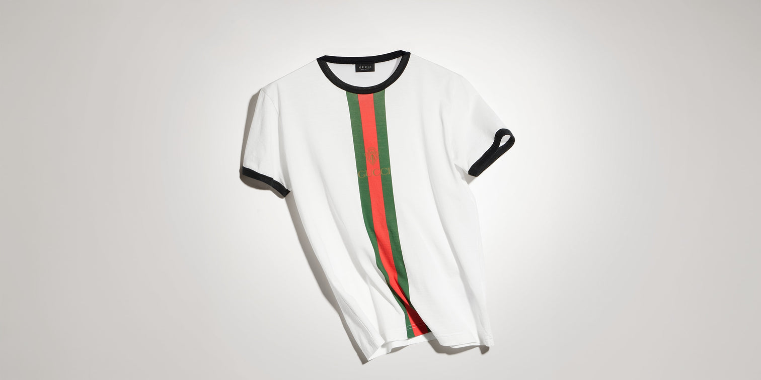 Premium Gucci Cotton jersey T-shirt with print