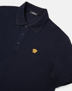 image, Premium Versace Embroidered Cotton Piqué Polo