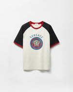 image, Premium Versace Printed Cotton-Jersey Regular T-Shirt
