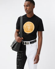 Premium Versace Printed Cotton-Jersey Slim T-Shirt