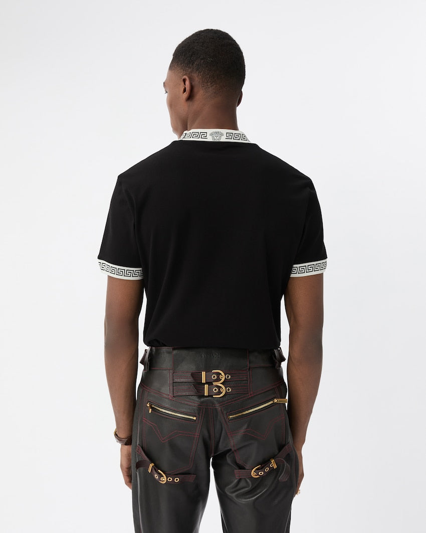 Premium Versace Stretch Cotton-Jersey Slim T-Shirt