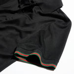 image, Premium Gucci Silk jersey polo shirt with Web