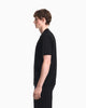 Premium Emporio Armani T-shirt in mixed lyocell jersey with maxi flock logo