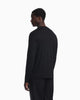 Premium Emporio Armani Modal jersey shirt with embroidered logo on neckline