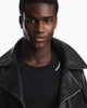 Premium Emporio Armani Modal jersey shirt with embroidered logo on neckline
