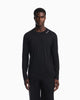 Premium Emporio Armani Modal jersey shirt with embroidered logo on neckline