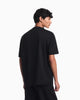 Premium Emporio Armani Jersey T-shirt with micro eagle embroidery