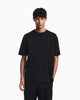 Premium Emporio Armani Jersey T-shirt with micro eagle embroidery