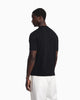 Premium Emporio Armani Heavy jersey T-shirt with embroidered logo