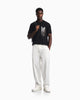 Premium Emporio Armani Heavy jersey T-shirt with embroidered logo