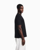 Premium Emporio Armani Heavy jersey T-shirt with embroidered logo