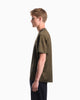 Premium Emporio Armani Jersey T-shirt in lyocell blend with all-over logo print