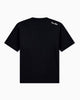 Premium Emporio Armani Heavy jersey T-shirt with embroidered logo patch