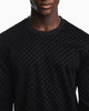 Premium Emporio Armani Jersey T-shirt in lyocell blend with all-over logo print
