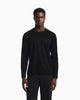 Premium Emporio Armani Jersey T-shirt in lyocell blend with all-over logo print