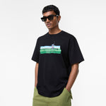 image, Premium Burberry Relaxed Fit Maze Cotton T-shirt