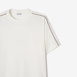 image, Premium Burberry Slim Fit Check Piping Cotton T-shirt