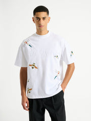 Premium Embroidered Balmain Insect T-shirt