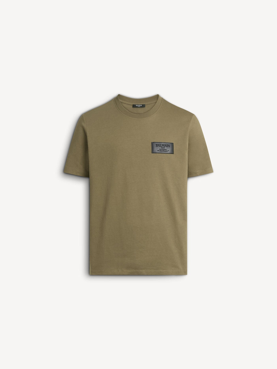 Premium T-shirt with Balmain Vintage leather label
