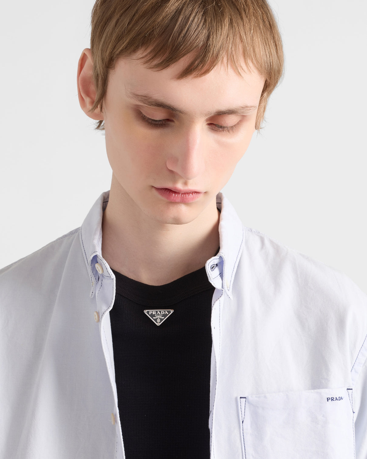 Premium Prada Cotton T-shirt