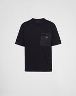 image, Premium Prada Re-Nylon and jersey T-shirt