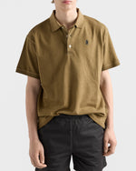 image, Premium Prada Garment-dyed cotton polo shirt