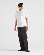 image, Premium Prada Re-Nylon and jersey T-shirt