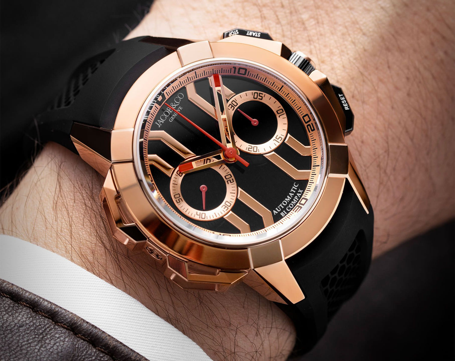 Jacob & Co. Epic X Chrono 44 mm Rose Gold